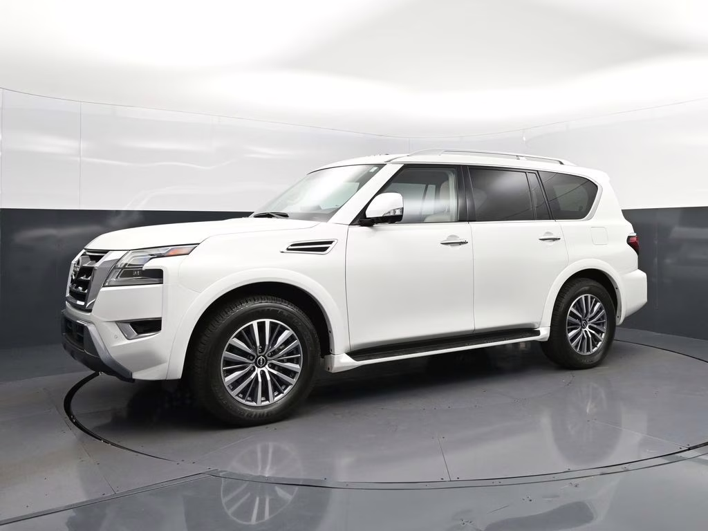 2024 Aspen White Nissan Armada SL RWD SUV