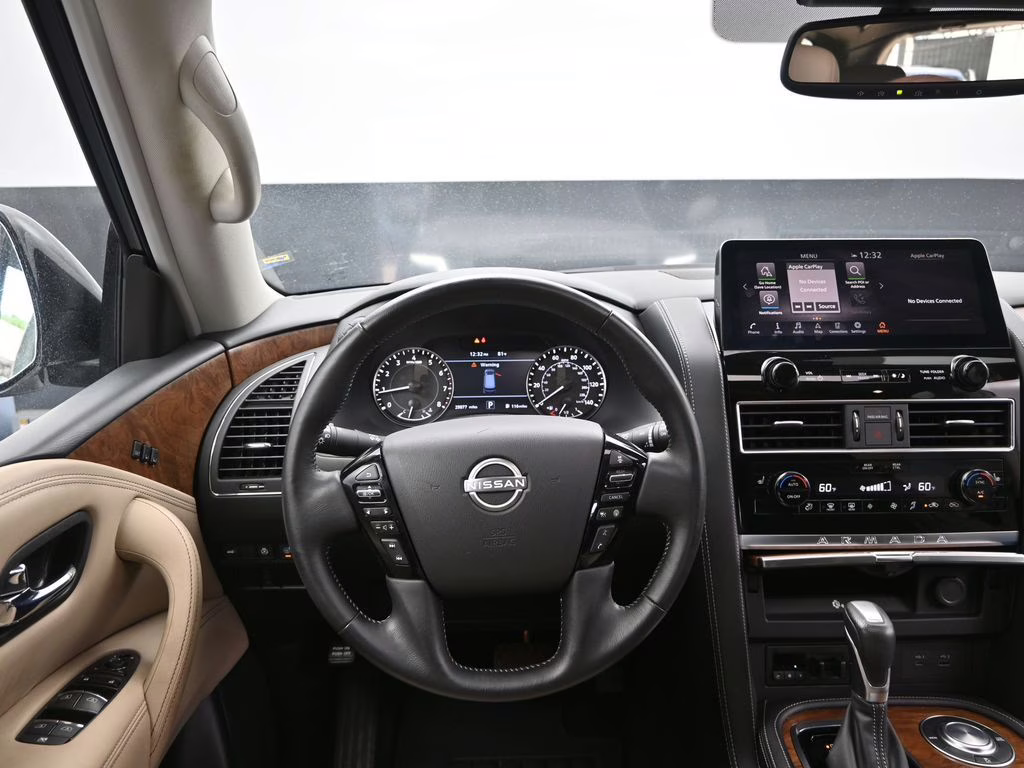 2024 Aspen White Nissan Armada SL RWD SUV