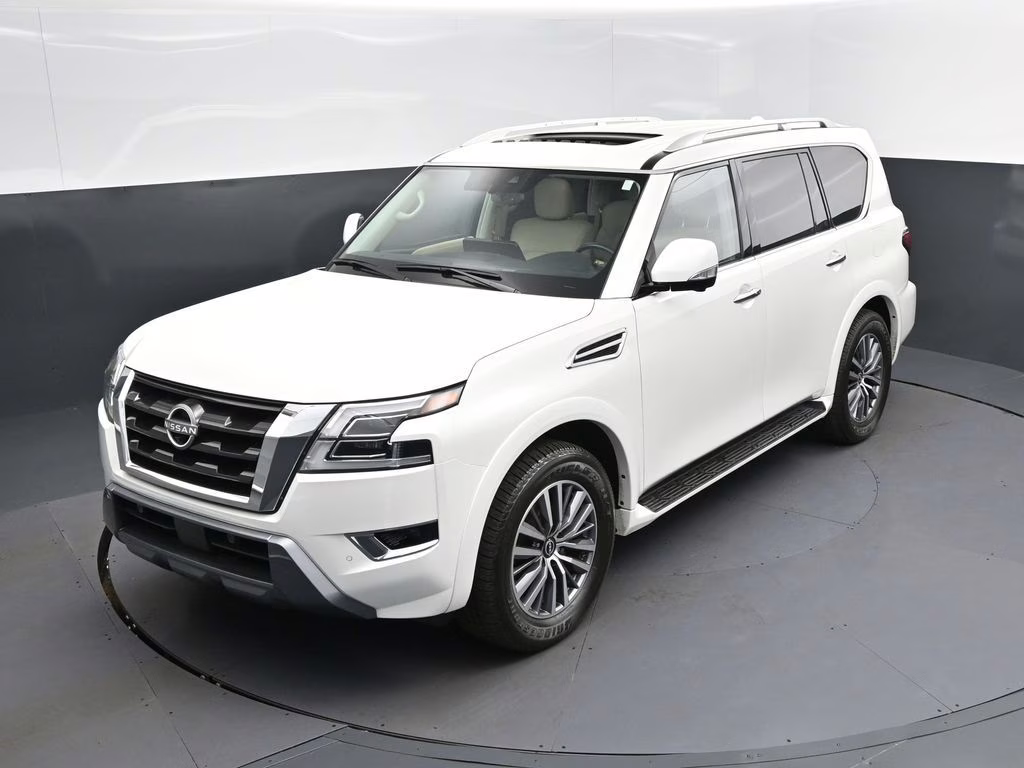 2024 Aspen White Nissan Armada SL RWD SUV