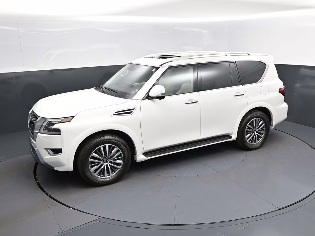2024 Aspen White Nissan Armada SL RWD SUV