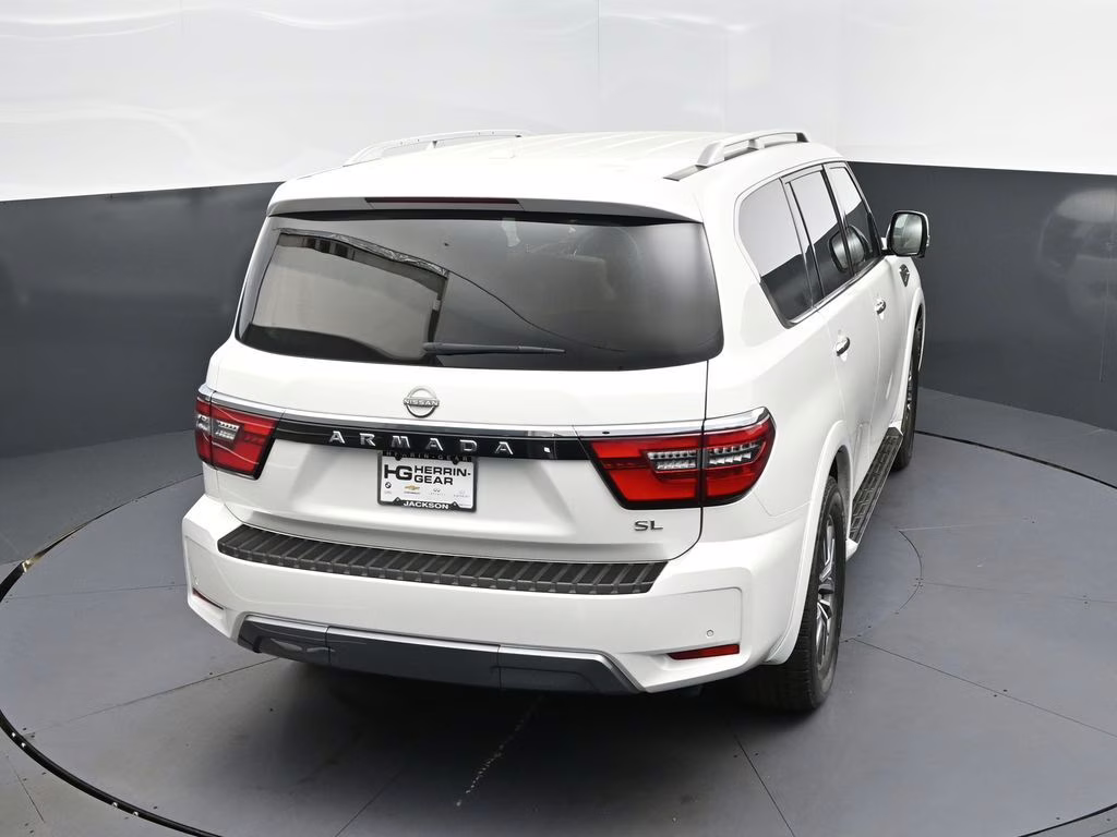 2024 Aspen White Nissan Armada SL RWD SUV