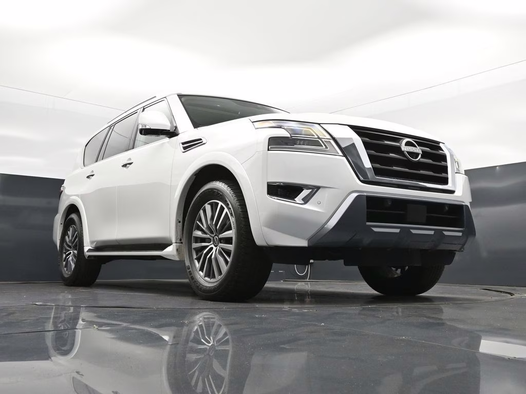 2024 Aspen White Nissan Armada SL RWD SUV