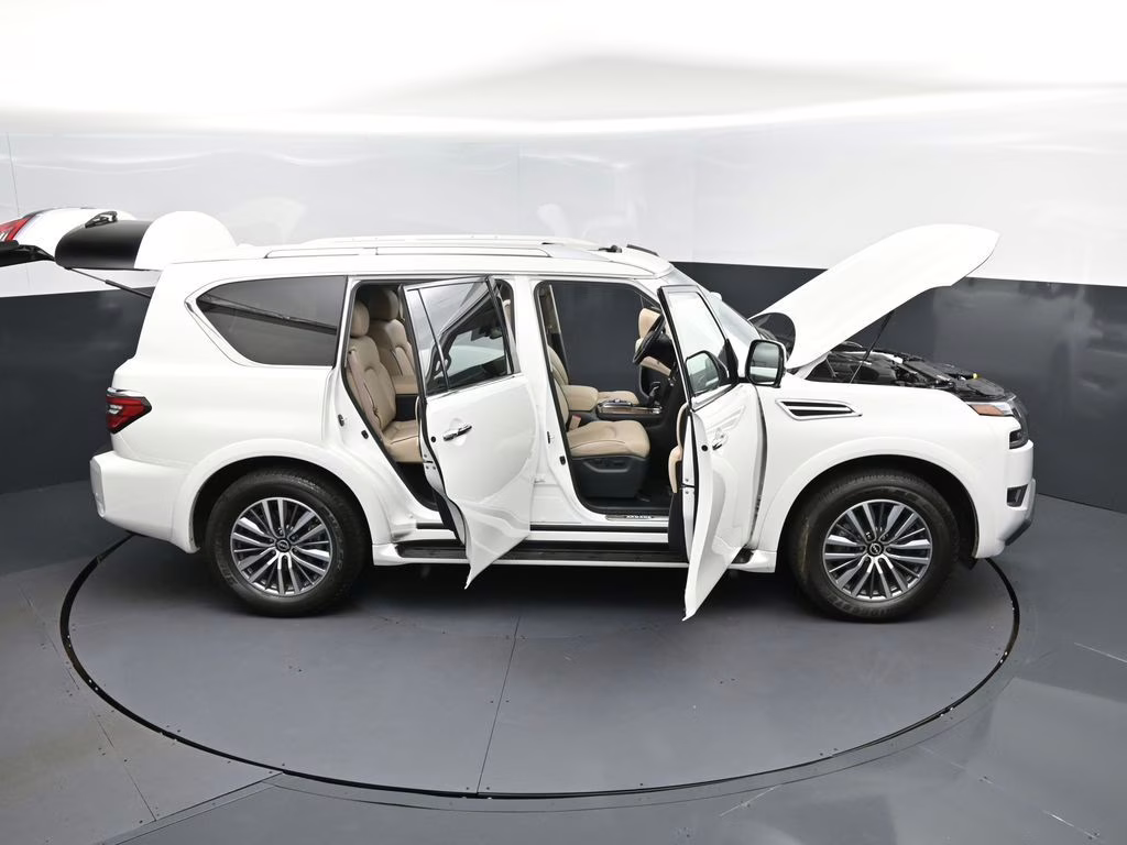 2024 Aspen White Nissan Armada SL RWD SUV