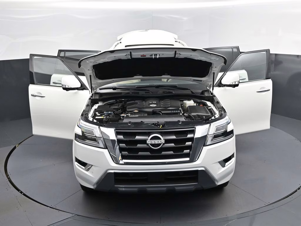2024 Aspen White Nissan Armada SL RWD SUV