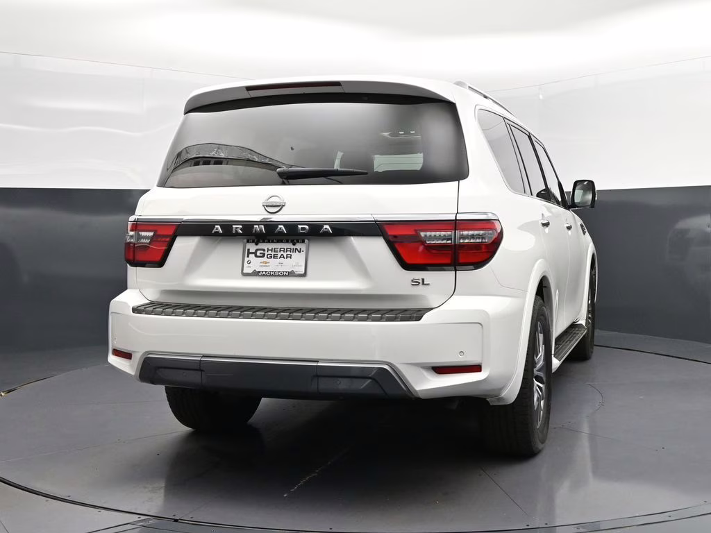 2024 Aspen White Nissan Armada SL RWD SUV