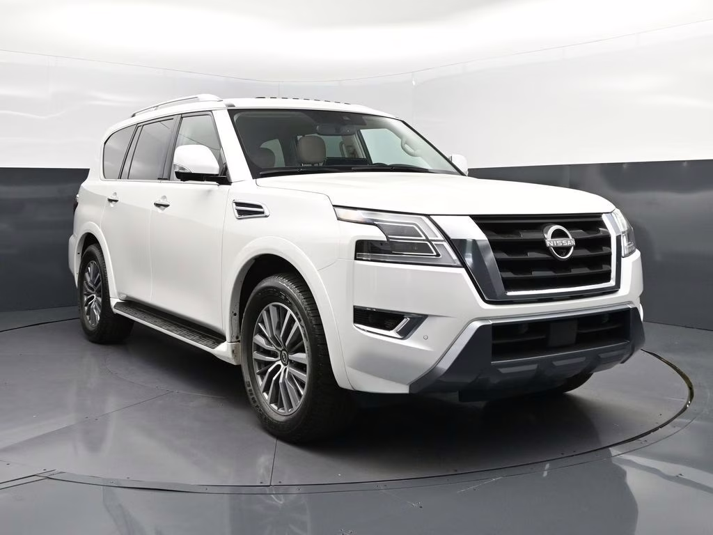 2024 Aspen White Nissan Armada SL RWD SUV