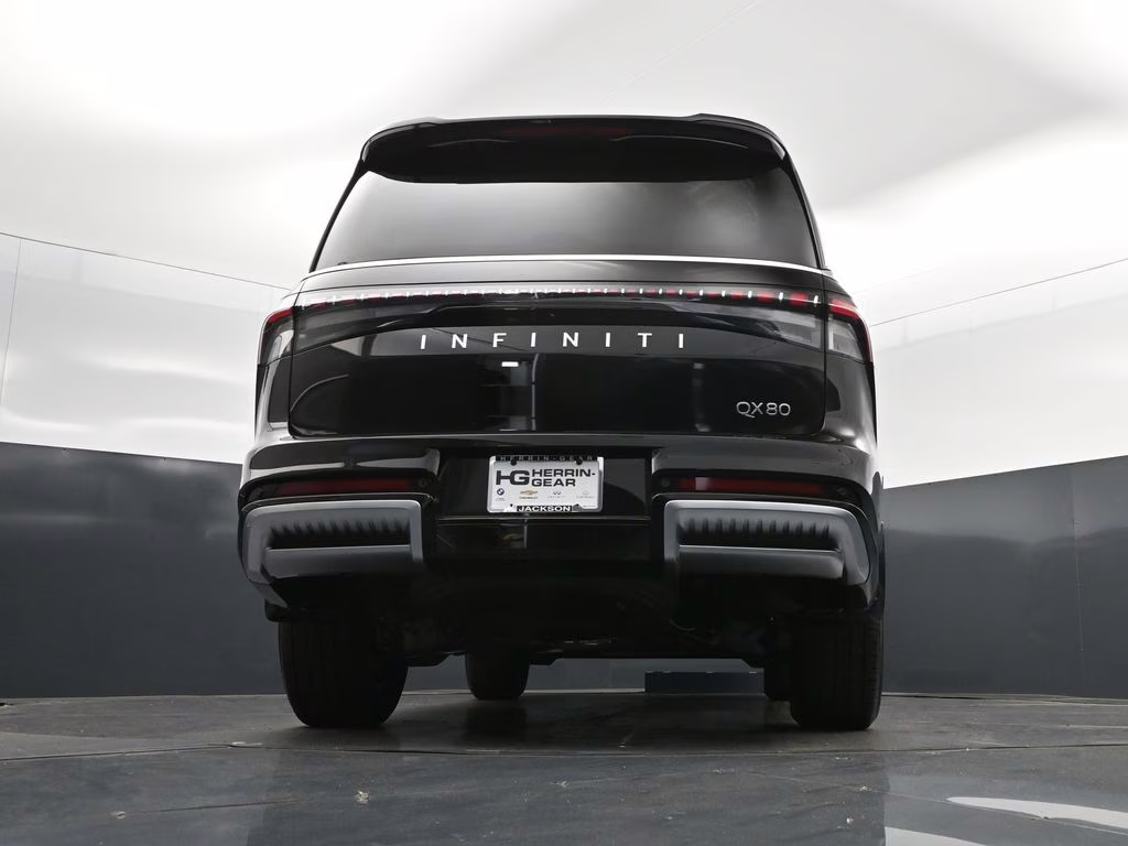 2026 Black Obsidian INFINITI QX80 PURE RWD SUV
