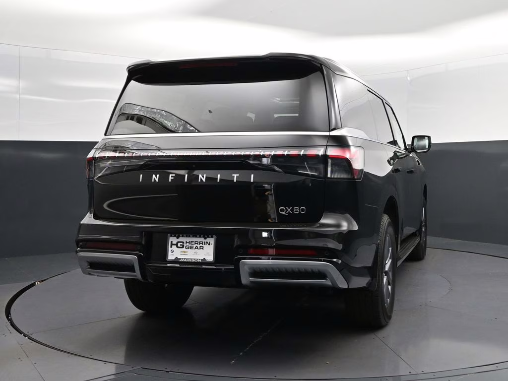 2026 Black Obsidian INFINITI QX80 PURE RWD SUV