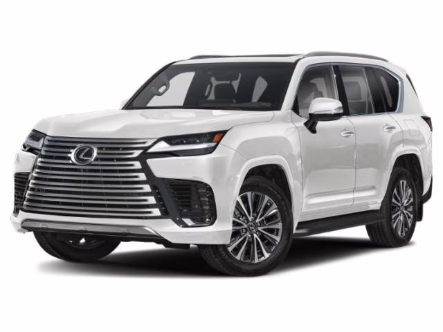 2026 White Lexus LX 600 Luxury 4X4 SUV