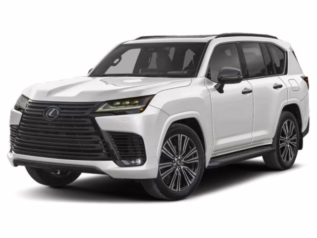 2026 White Lexus LX 700h Luxury 4X4 SUV