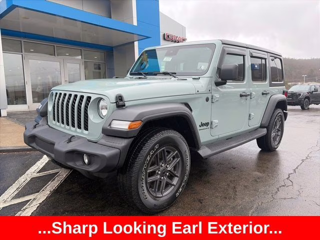 2024 Earl Clearcoat Jeep Wrangler Sport S 4X4 SUV