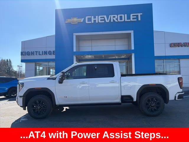2026 Summit White GMC Sierra 2500HD AT4 4X4 Truck