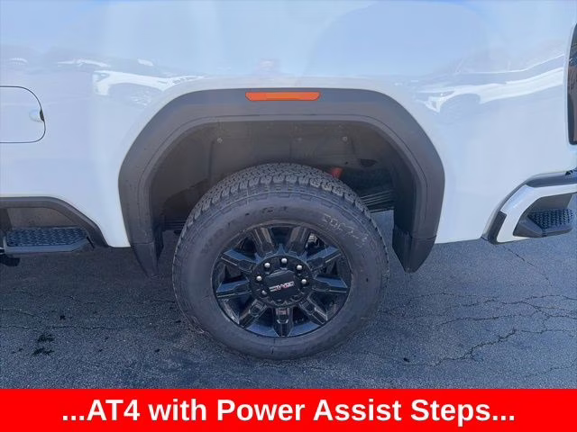 2026 Summit White GMC Sierra 2500HD AT4 4X4 Truck