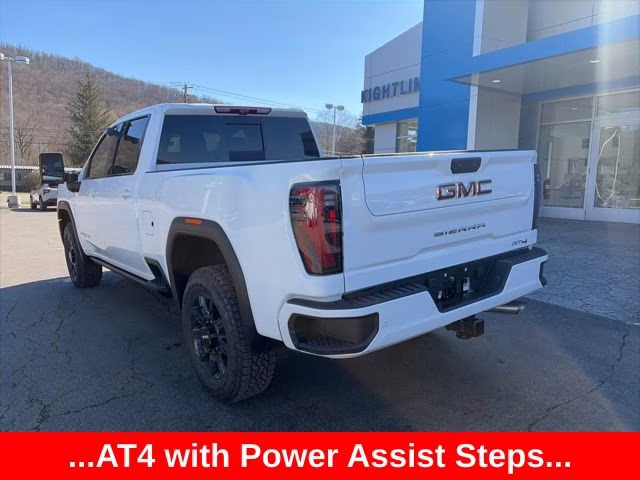 2026 Summit White GMC Sierra 2500HD AT4 4X4 Truck