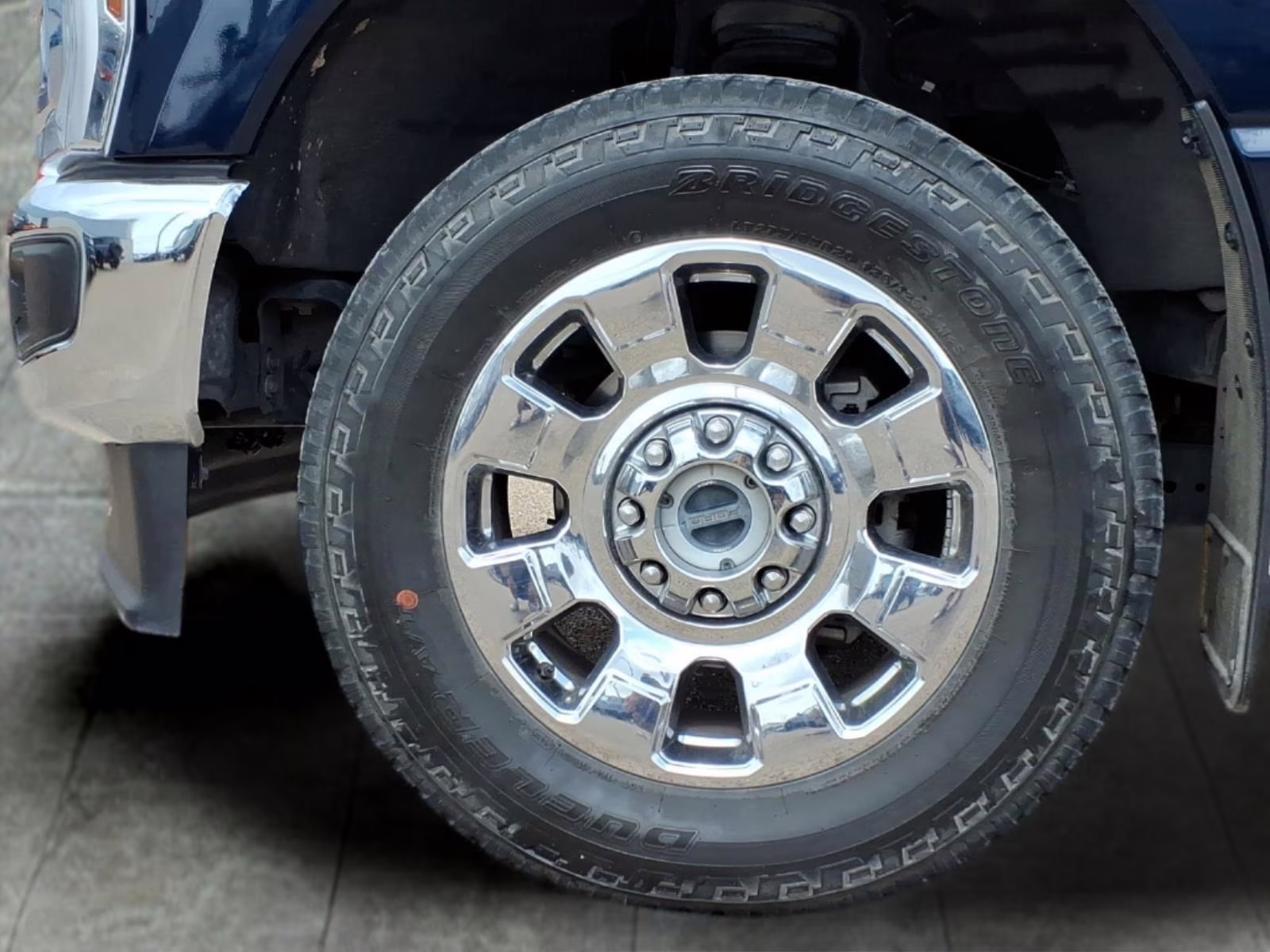 2024 Blue Metallic Ford Super Duty F-250 SRW Lariat 4X4 Truck