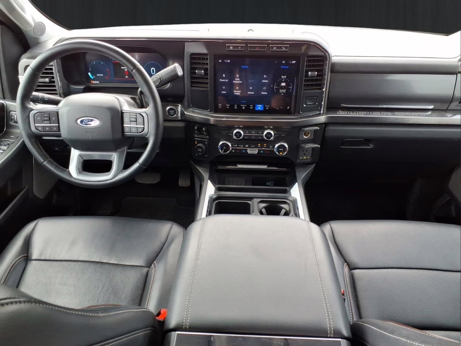 2024 Blue Metallic Ford Super Duty F-250 SRW Lariat 4X4 Truck