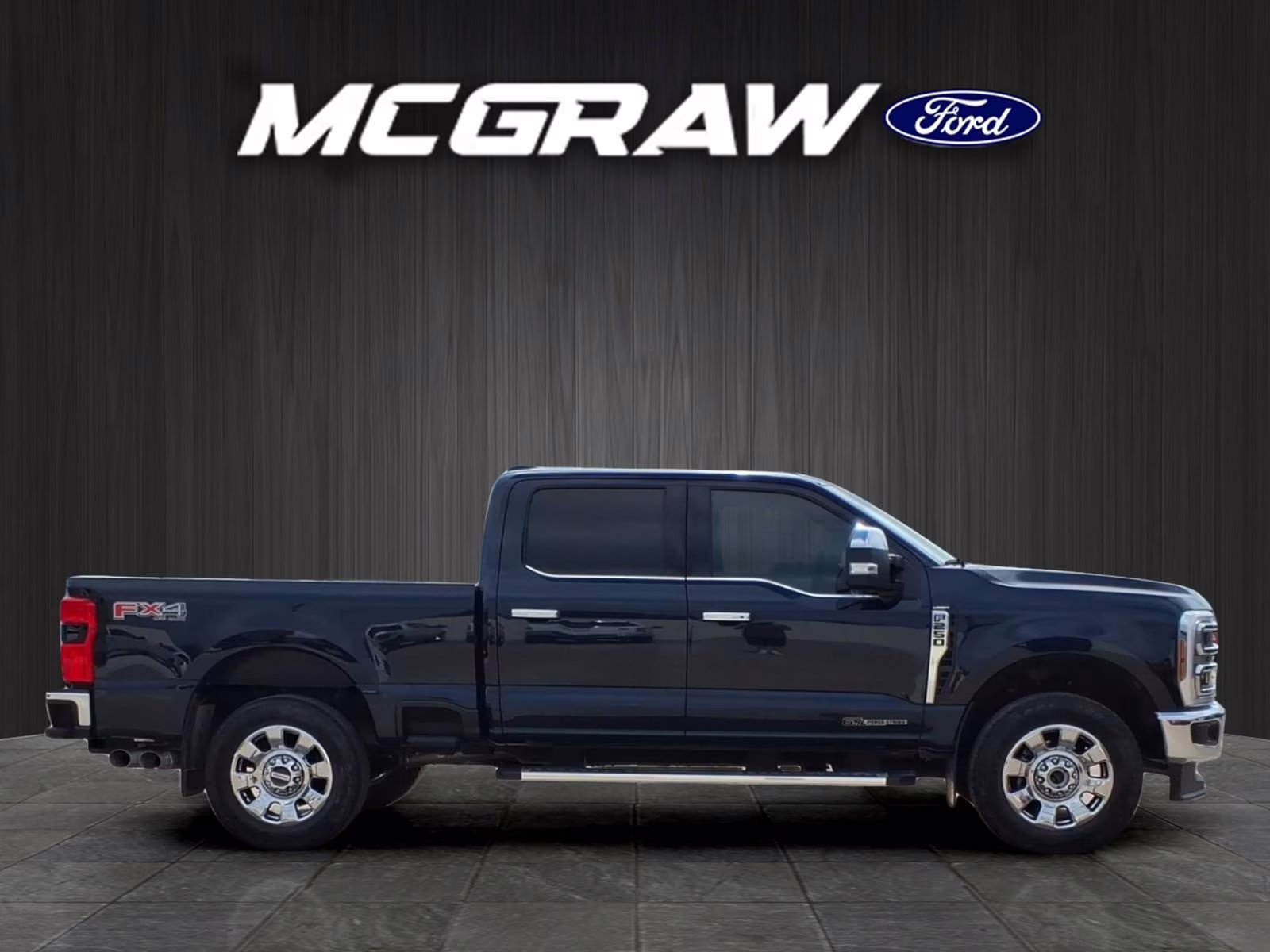 2024 Blue Metallic Ford Super Duty F-250 SRW Lariat 4X4 Truck
