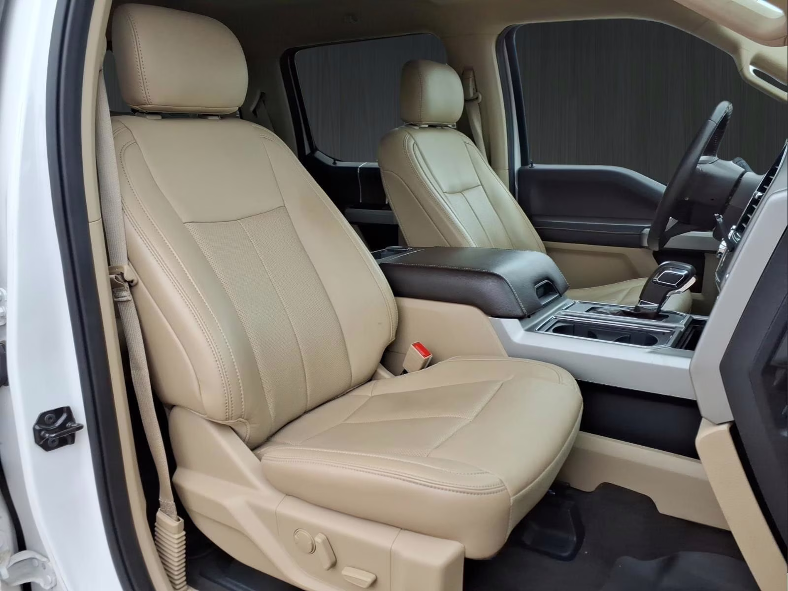 2019 White Platinum Ford F-150 Lariat 4X4 Truck