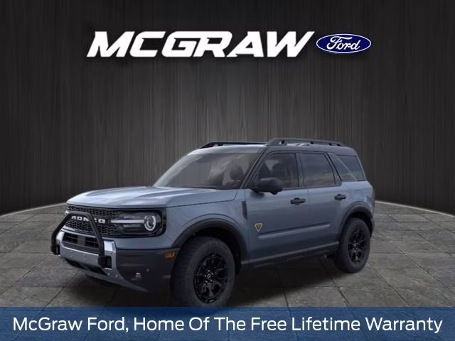 2026 Azure Gray Metallic Ford Bronco Sport Badlands 4X4 SUV