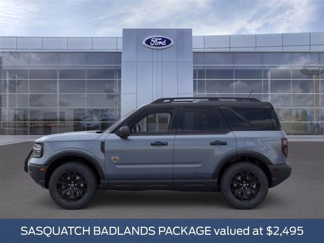 2026 Azure Gray Metallic Ford Bronco Sport Badlands 4X4 SUV