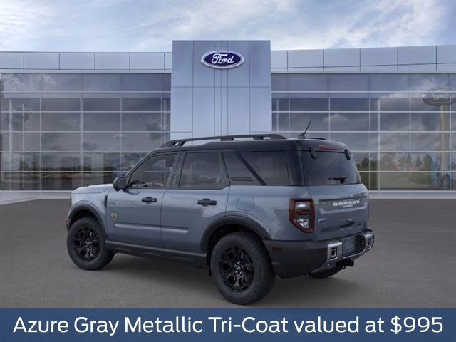 2026 Azure Gray Metallic Ford Bronco Sport Badlands 4X4 SUV