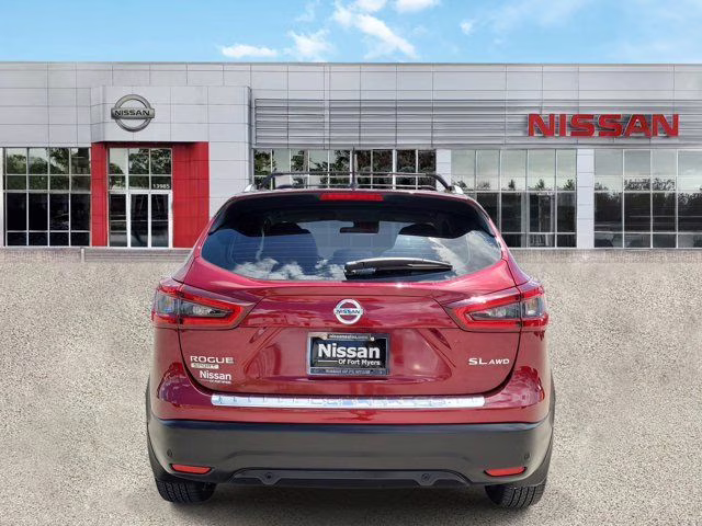 2022 Scarlet Ember Pearl Metallic Nissan Rogue Sport SL AWD SUV