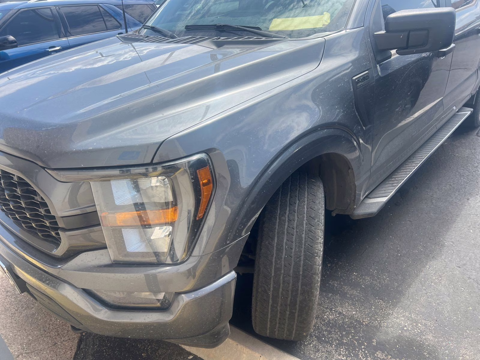 2023 Gray Metallic Ford F-150 XL 4X4 Truck