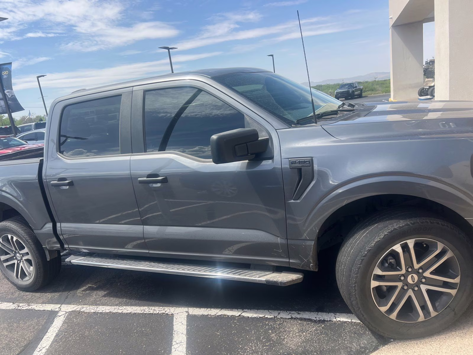 2023 Gray Metallic Ford F-150 XL 4X4 Truck