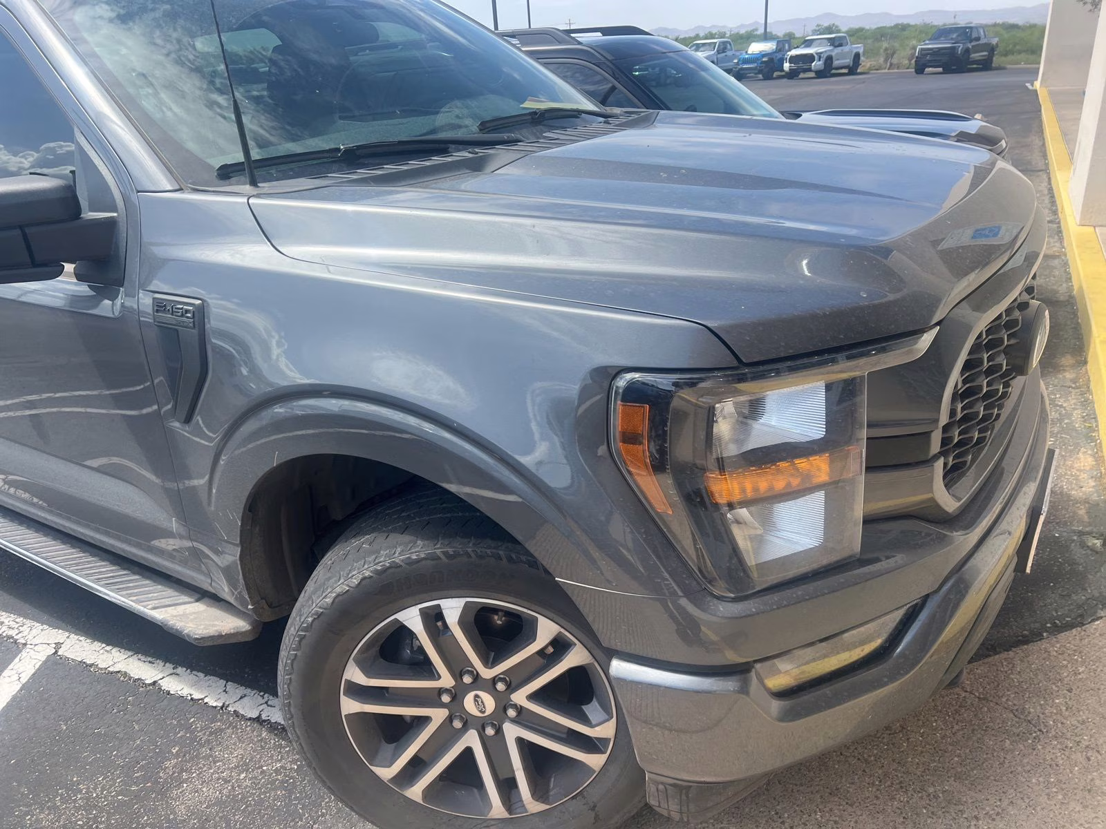 2023 Gray Metallic Ford F-150 XL 4X4 Truck