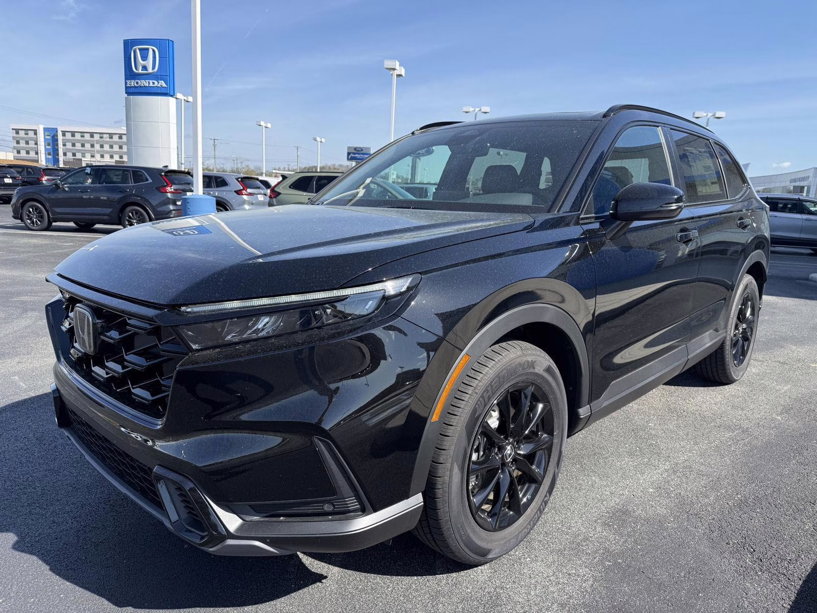 2026 Crystal Black Pearl Honda CR-V Hybrid Sport-L AWD SUV
