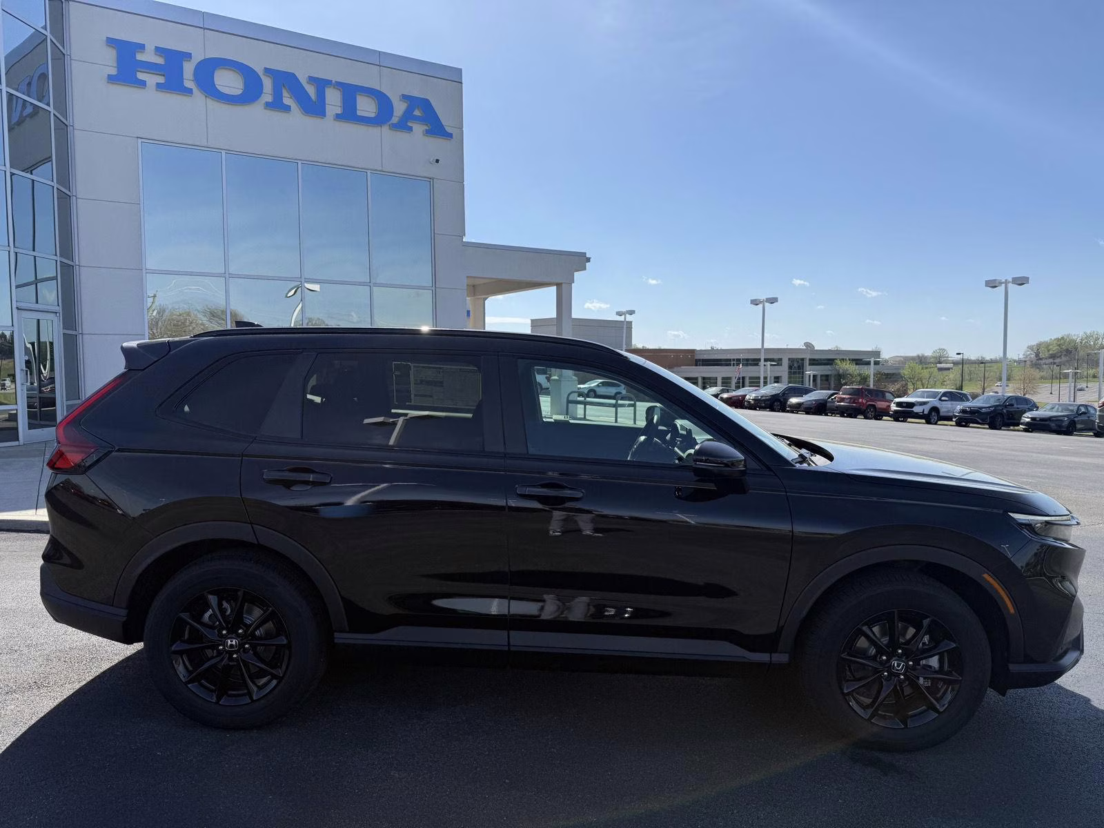2026 Crystal Black Pearl Honda CR-V Hybrid Sport-L AWD SUV