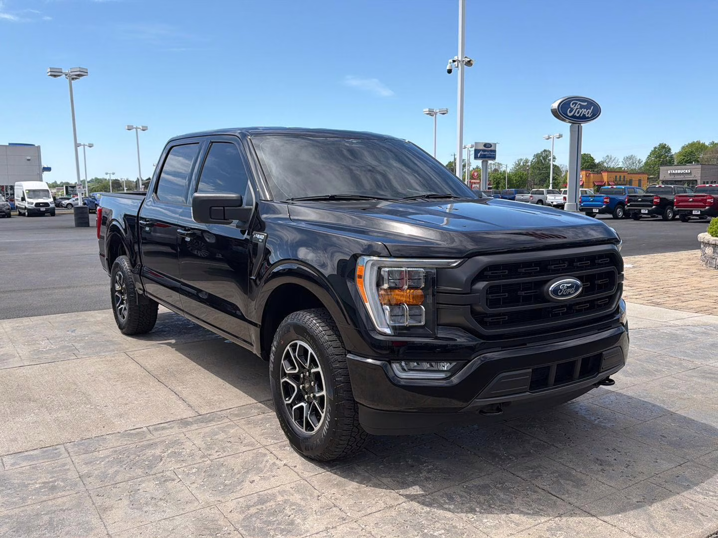 2023 Agate Black Ford F-150 XLT 4X4 Truck