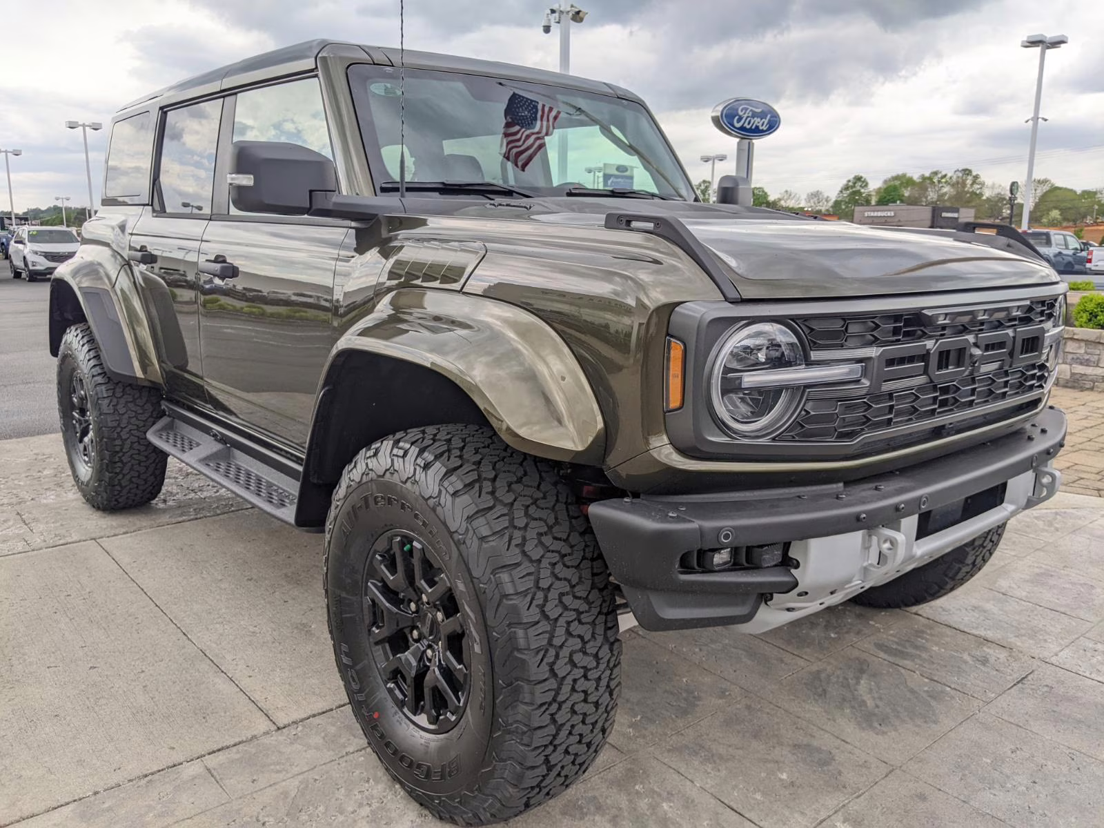 2026 Shelter Green Metallic Ford Bronco Raptor 4X4 SUV