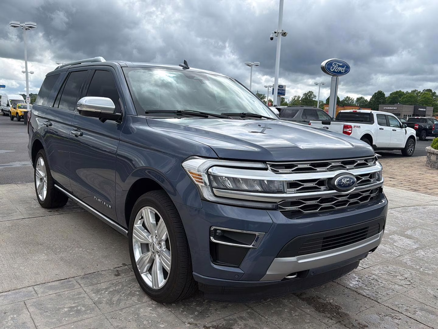 2023 Infinite Blue Metallic Tinted Clearcoat Ford Expedition Platinum 4X4 SUV