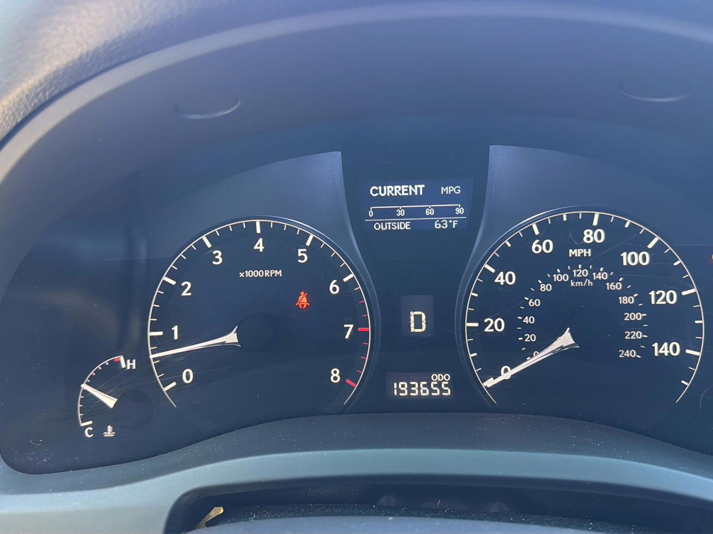 2012 Obsidian Lexus RX 350 FWD 4DR FWD SUV