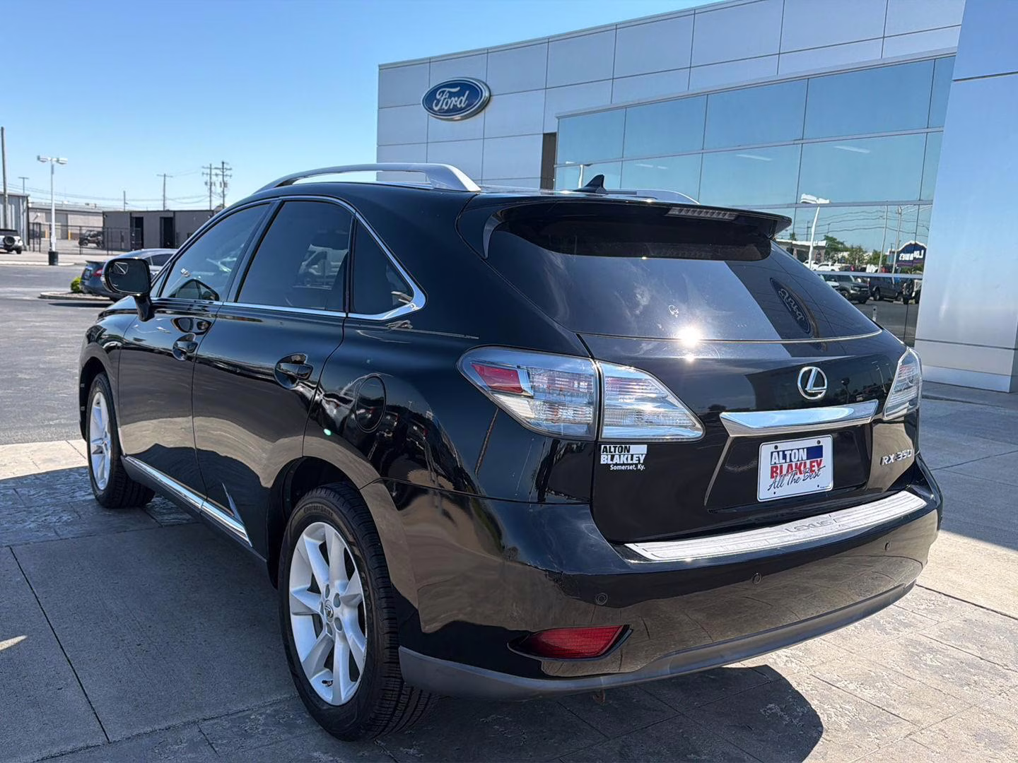 2012 Obsidian Lexus RX 350 FWD 4DR FWD SUV