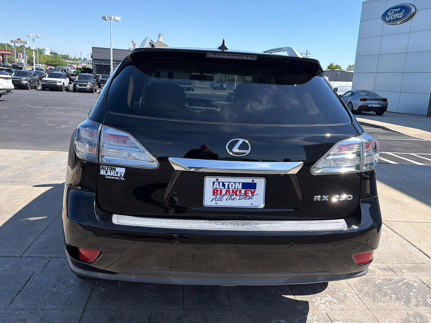 2012 Obsidian Lexus RX 350 FWD 4DR FWD SUV