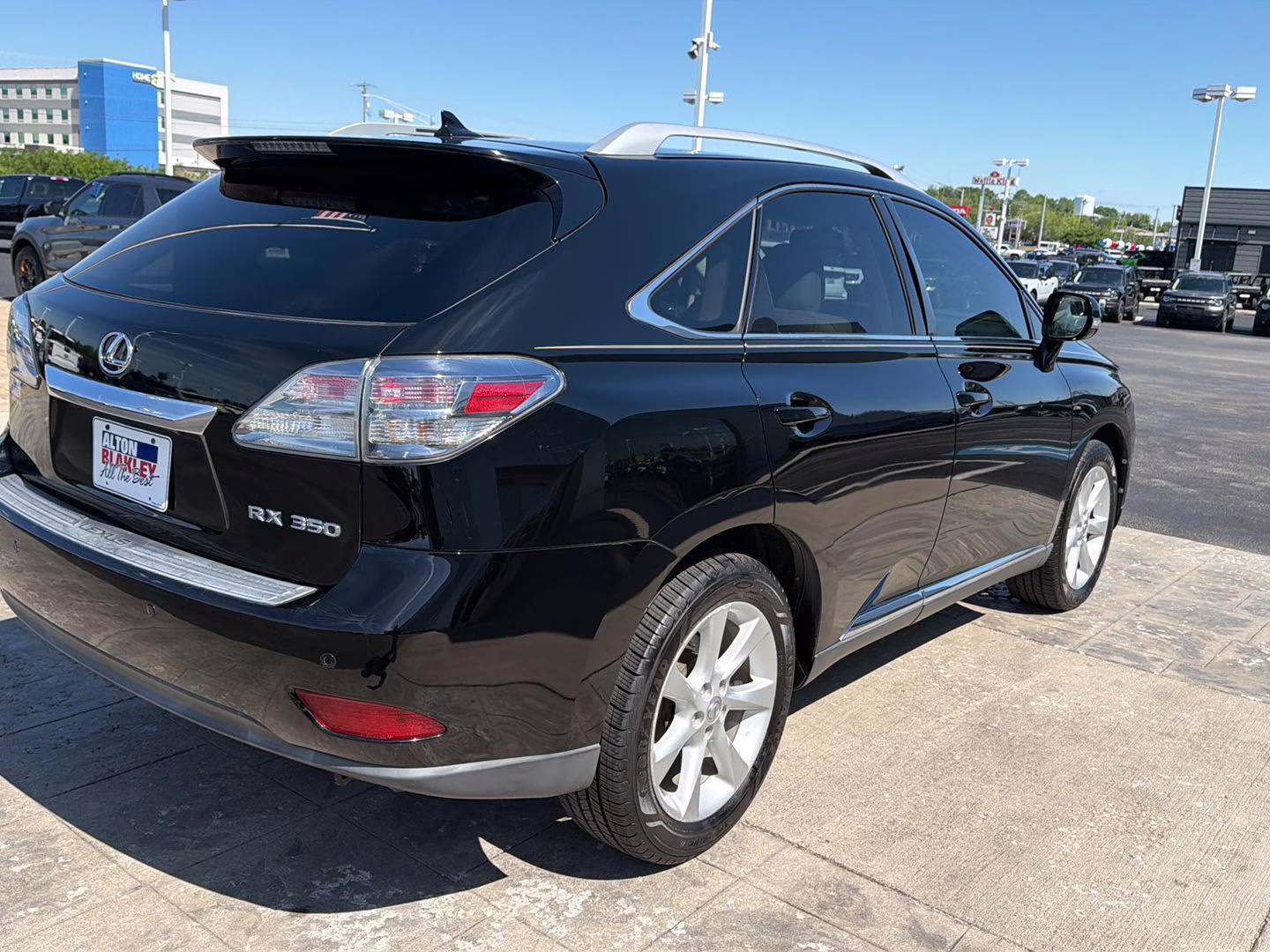 2012 Obsidian Lexus RX 350 FWD 4DR FWD SUV