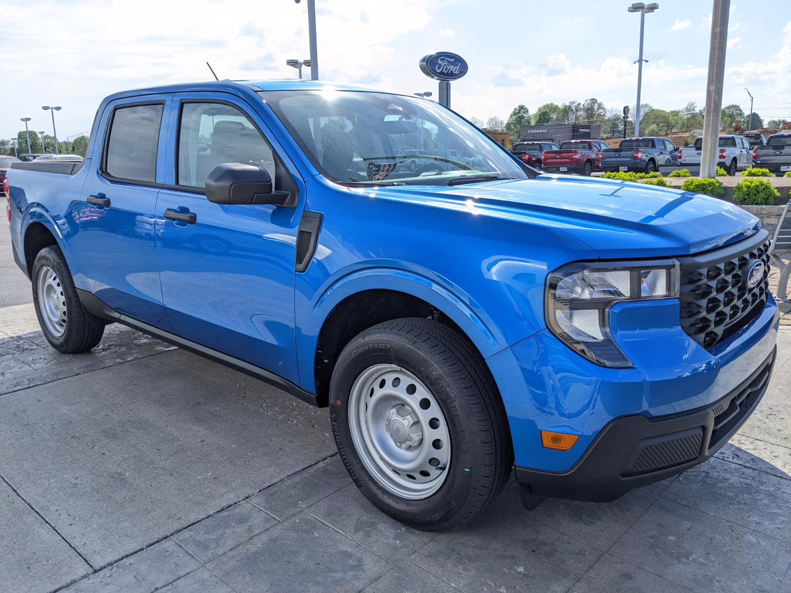 2026 Velocity Blue Ford Maverick XL AWD Truck