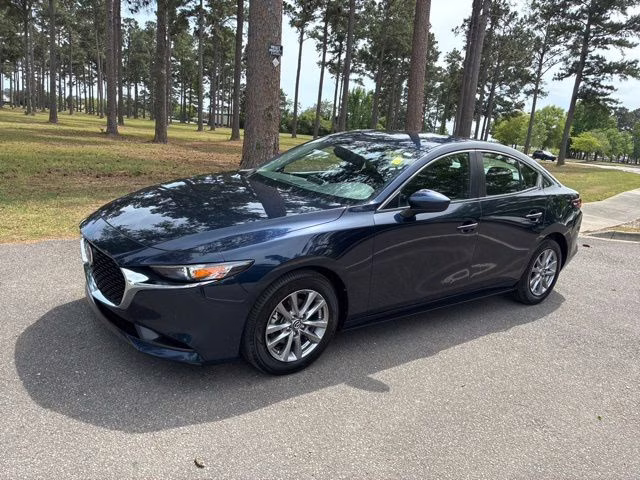 2021 Deep Crystal Blue Mica Mazda Mazda3 2.5 S FWD Sedan