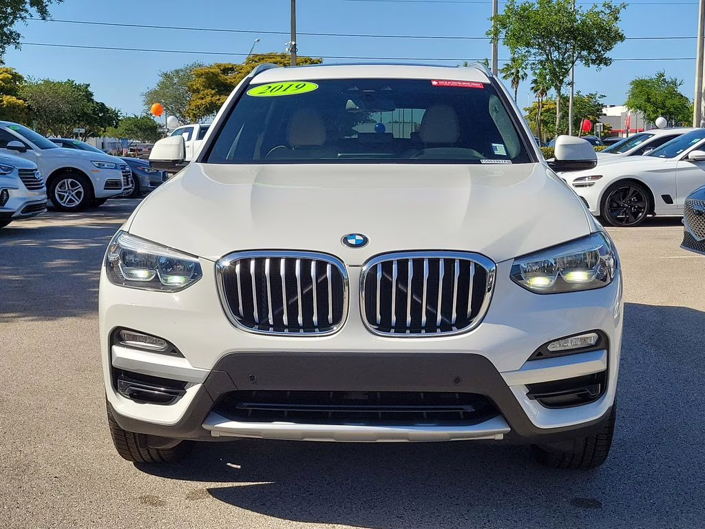 2019 Alpine White BMW X3 sDrive30i RWD SUV