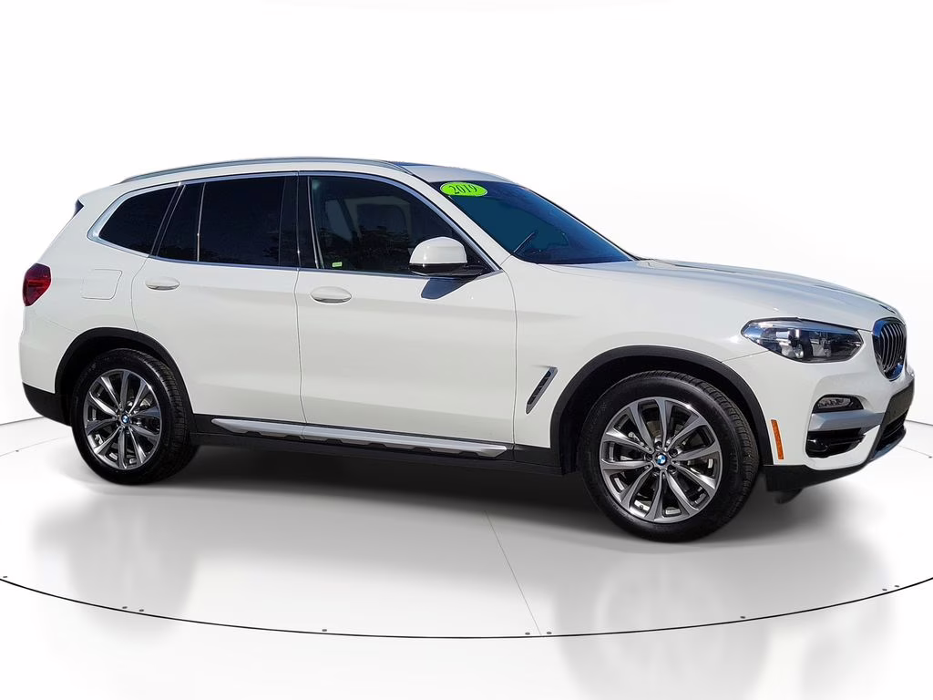2019 Alpine White BMW X3 sDrive30i RWD SUV