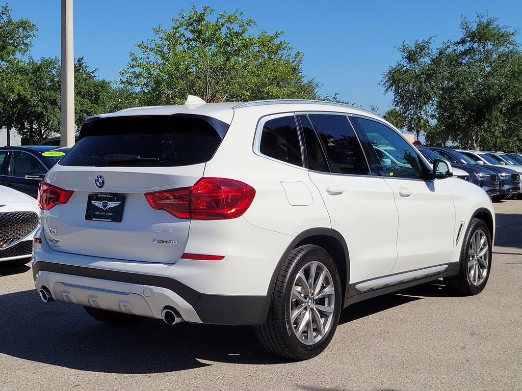 2019 Alpine White BMW X3 sDrive30i RWD SUV