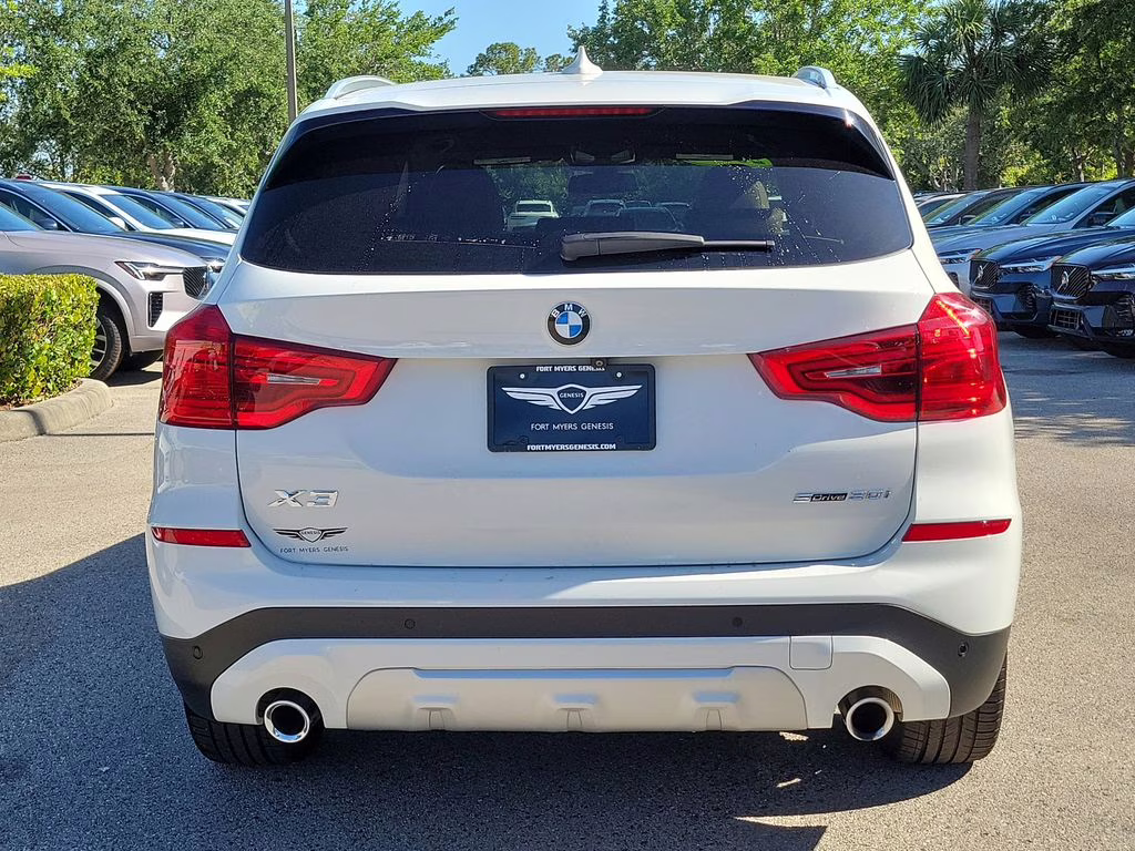 2019 Alpine White BMW X3 sDrive30i RWD SUV