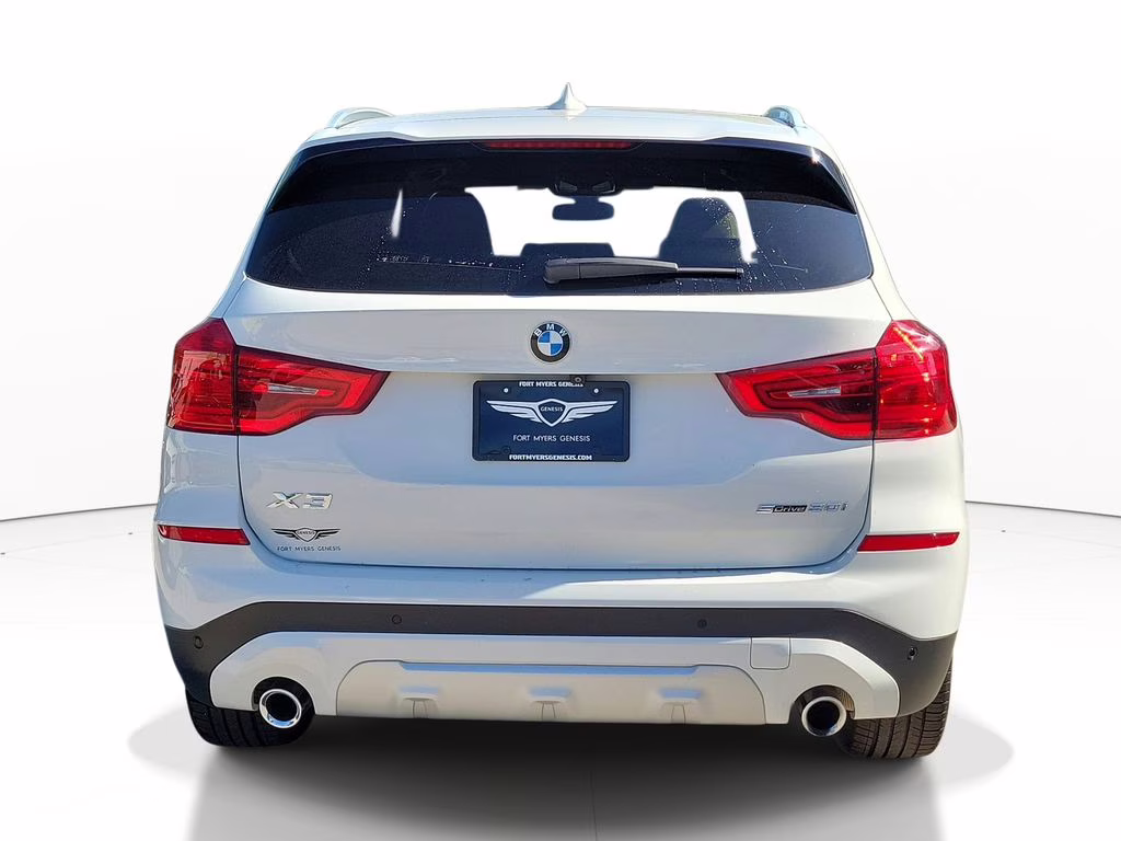 2019 Alpine White BMW X3 sDrive30i RWD SUV