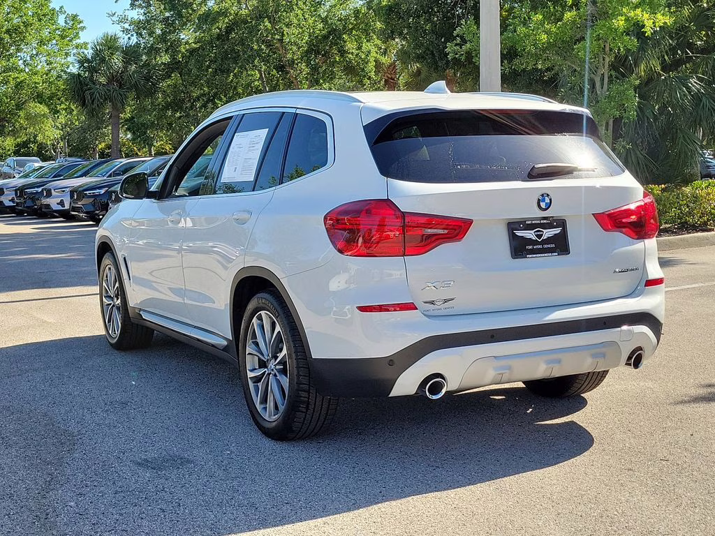 2019 Alpine White BMW X3 sDrive30i RWD SUV