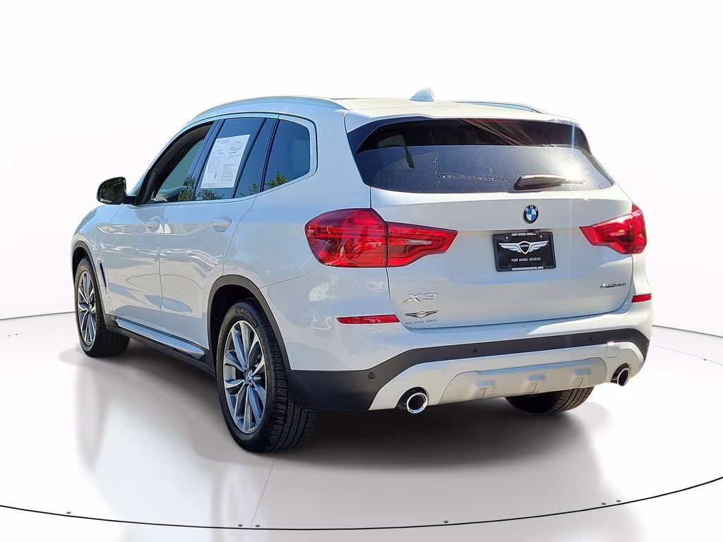 2019 Alpine White BMW X3 sDrive30i RWD SUV