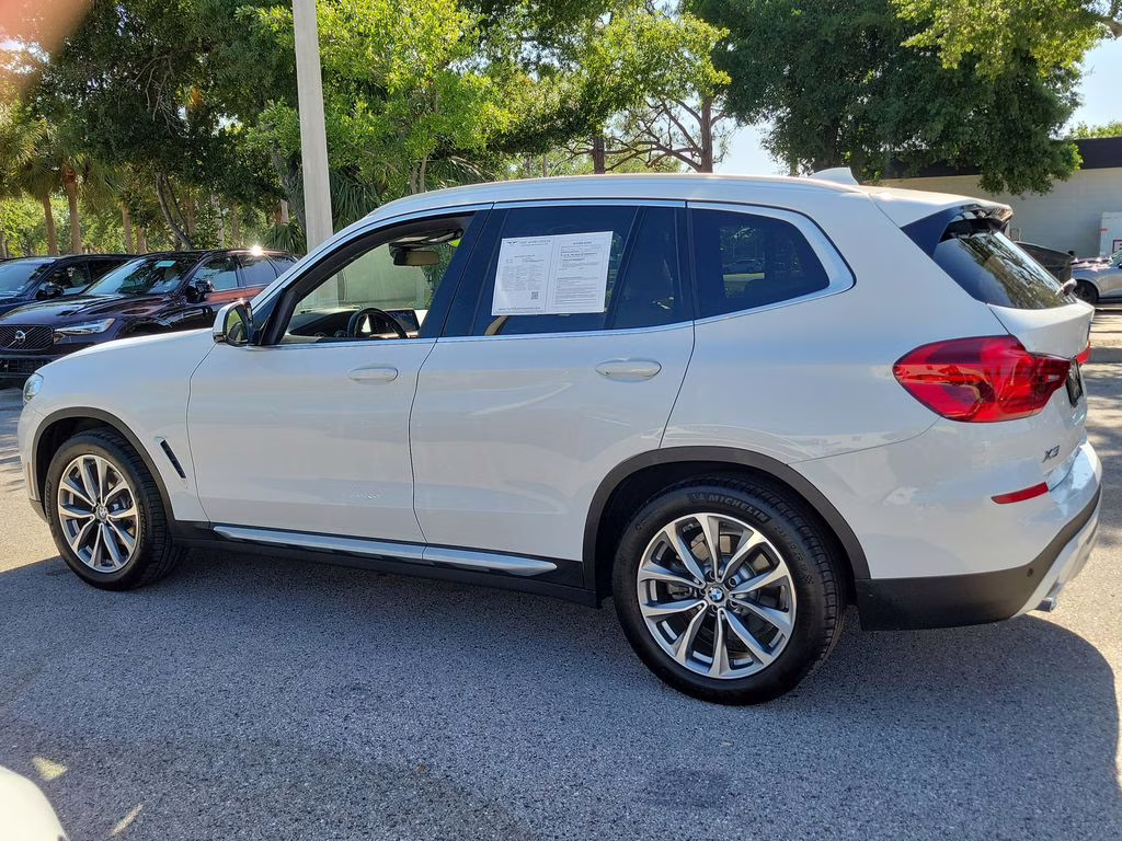 2019 Alpine White BMW X3 sDrive30i RWD SUV