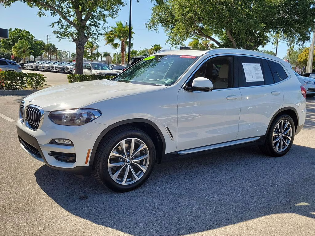 2019 Alpine White BMW X3 sDrive30i RWD SUV