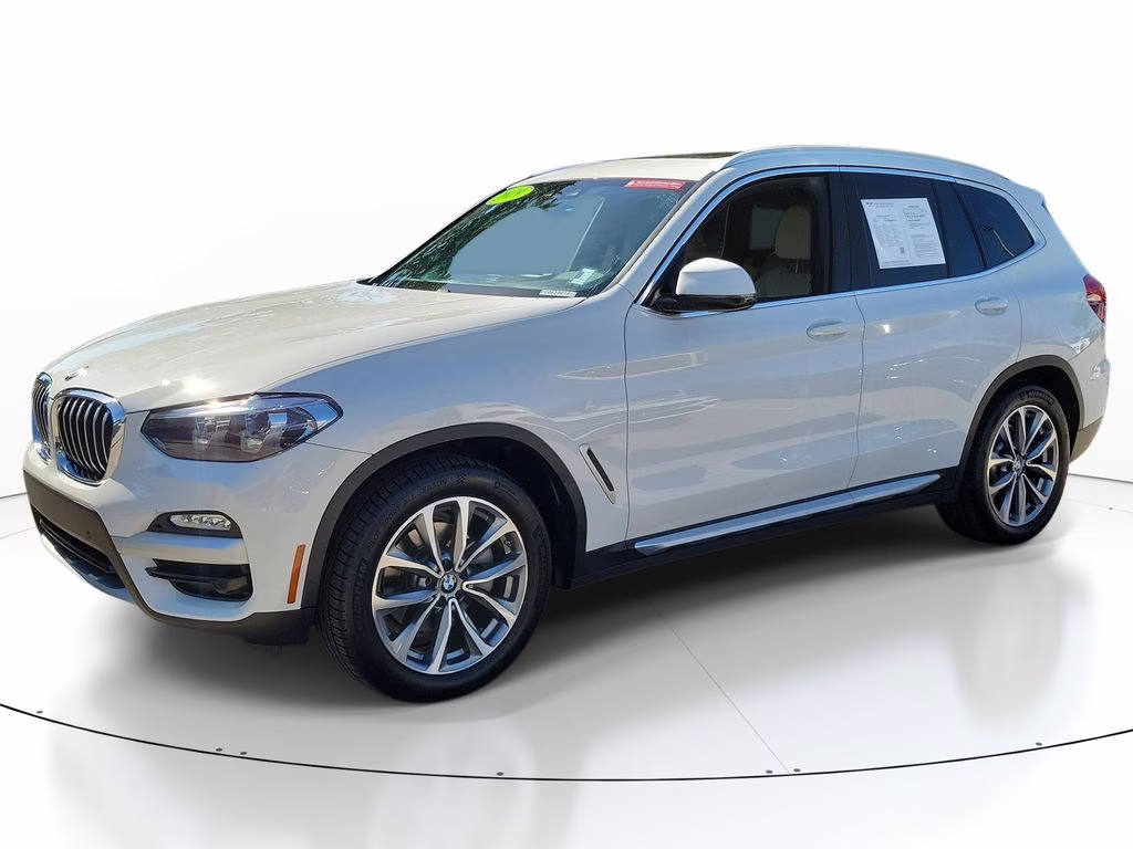 2019 Alpine White BMW X3 sDrive30i RWD SUV